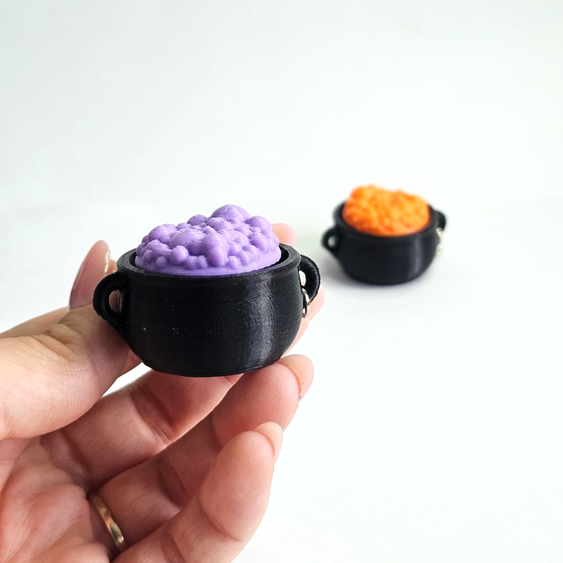 Caldron Clicker - Fidget for Focus, Stress Relief & Witchy Desk Decor